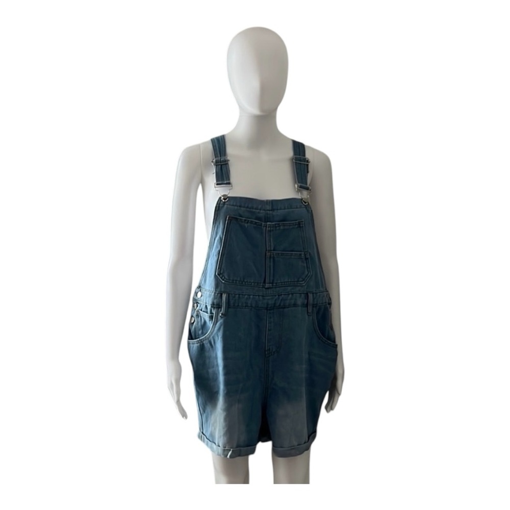 Merokeety Denim Overalls Size M